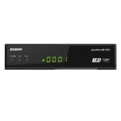 Edision Piccollino Receiver Combo FullHD DVB S2-T2/C H265 HEVC 10 Bit