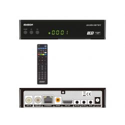 Edision Piccollino Receiver Combo FullHD DVB S2-T2/C H265 HEVC 10 Bit