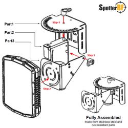 Spotter Global SP-MOUNT-4 OBSERVATEUR