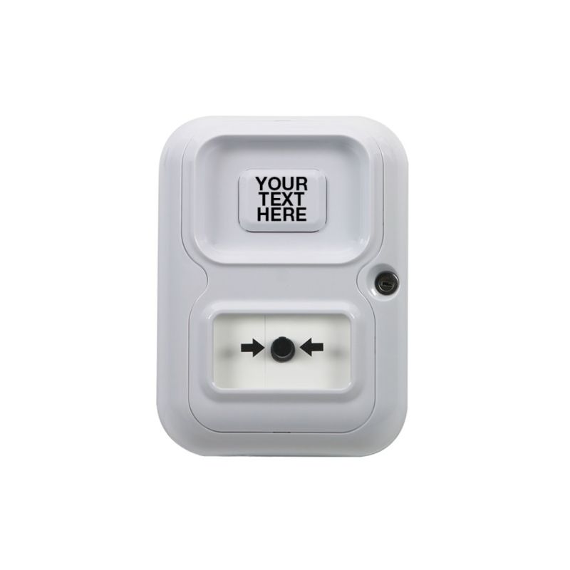 STI STI-AP-2-W-X STI. Pulsador Alert Point Lite. Color blanco.