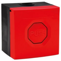 STI WSS3 1R04 STI. WSS3 push button. Red casing, red button