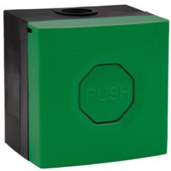 STI WSS3 3G14 STI. WSS3 push button. Green casing, green button