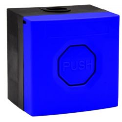 STI WSS3 9B14 STI. WSS3 push button. Blue casing and button