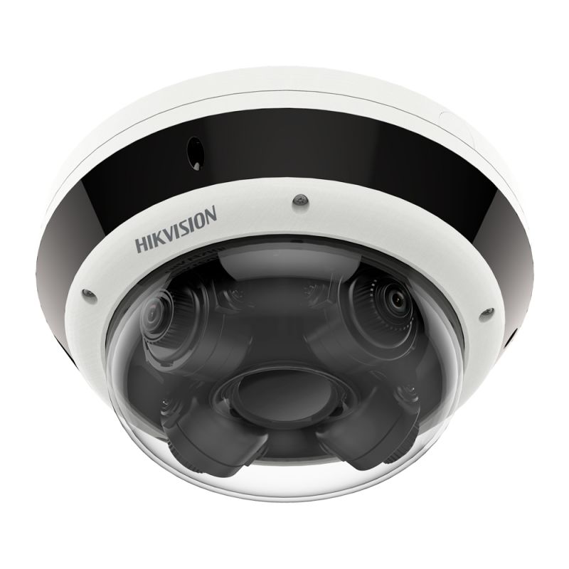 Hikvision Solutions DS-2CD6D54G1-IZS(2.8-8mm) -  Cámara Panorámica IP 5 Mpx, 4 Lentes 1/2.7”…