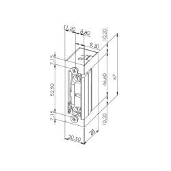 Fermax 6465 MÉCANISME 540AbD-412 MAX