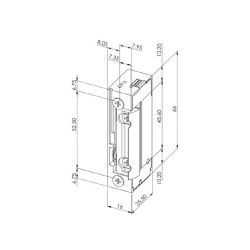 Fermax 6781 MÉCANISME UNIVERSEL 990ND-512 MAX