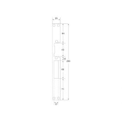 Fermax 2985 ARMADURA TIPO GE GREY