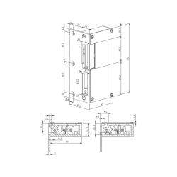 Fermax 3005 LOCK RELEASE 6000A GRAY