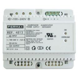 Fermax 4813 ALIMENTADOR DIN6 100-240VAC/12VDC-2A