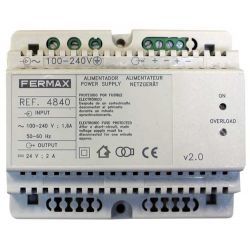 Fermax 4840 ALIMENTATION DIN-6 100-240VAC/24VDC-2A