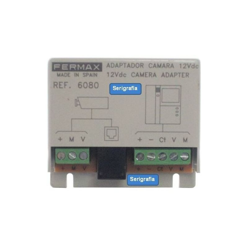 Fermax 6080 ADAPTADOR CAMARA 18Vdc/12Vdc