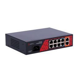 Safire SF-SW1008HIPOE-H-120 - Safire Switch Hi-PoE, 8 puertos PoE + 2 Uplink RJ45,…