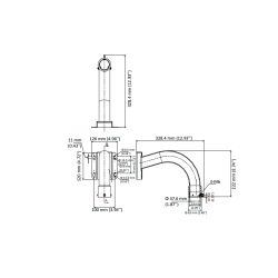 Hikvision DS-1697ZJ-Y3 - Soporte de pared, Apto para cámaras PTZ, Apto para…