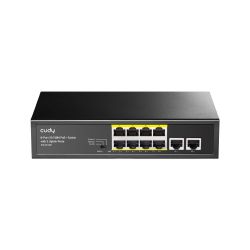 Cudy FS1010P 10 puertos RJ45 Fast Ethernet, 8 de ellos con…