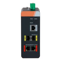 X-Security XS-SWI0402HIPOE-MGF-120-DIN - Switch PoE X-Security Carril DIN, 2 puertos PoE RJ45 +…