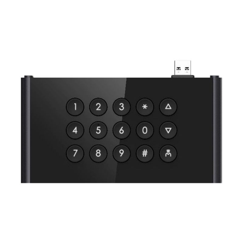 Hikvision DS-KDM9403-KP - Módulo periférico, Añade teclado físico, Conexión…