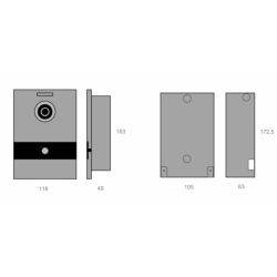 Fermax 1508 IP Meet Neo 1L video door entry kit