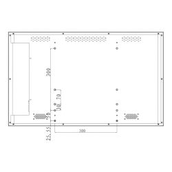 Dahua LDH43-SAI400K-V2 Moniteur 43" Dahua Digital Signage…