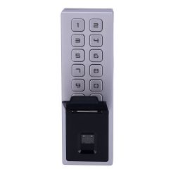 Hikvision DS-K1T805MBFWX - Access control, Fingerprint, MF card and PIN, 3.000…