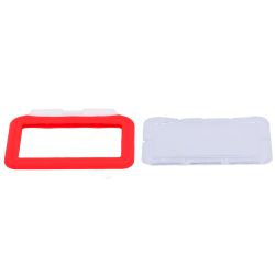 CARD-HOLDER-H-RED - Porta-tarjetas, Disposición horizontal, Láminas de…