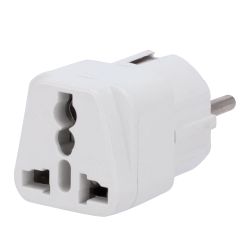 UKPLUG-ADAPTER - Adaptador, Enchufe Tipo G (UK) a Enchufe Tipo F (EU)…