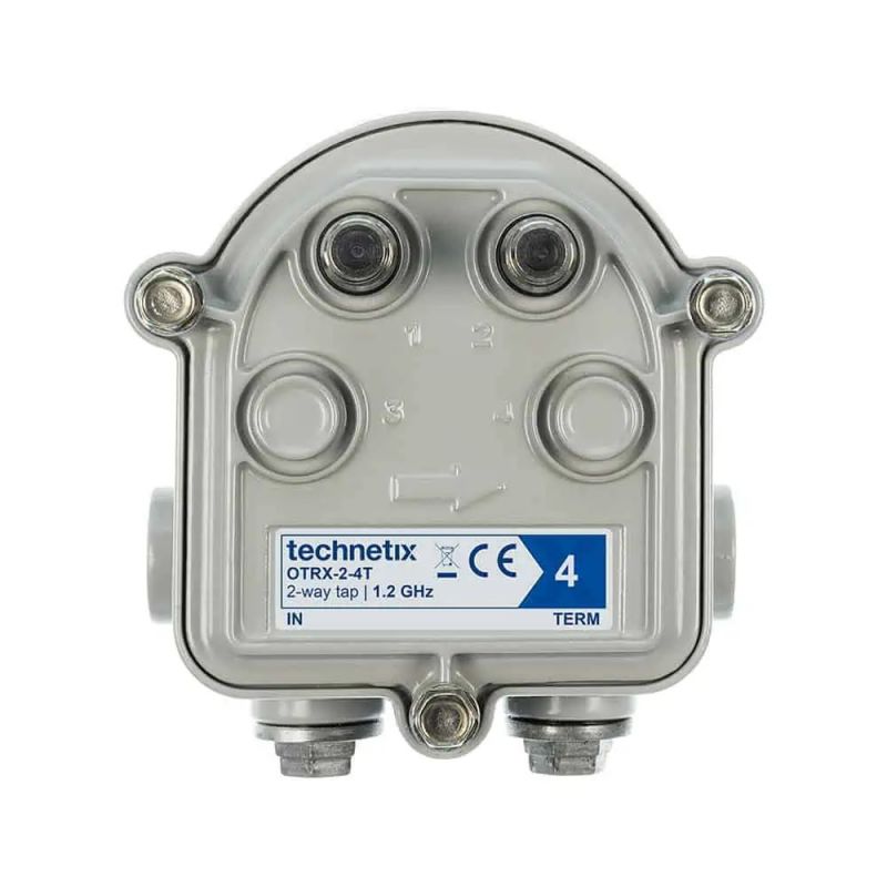 Derivador Profesional Tratec Technetix (Regal) 2 salidas con switch, de 4 a 29 dB