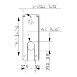 Dahua ASR2101H Lector Proximidad Mifare con teclado RS485…