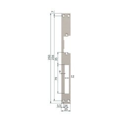 Openers L03X OPENERS. Long reversible front for O&C strikes