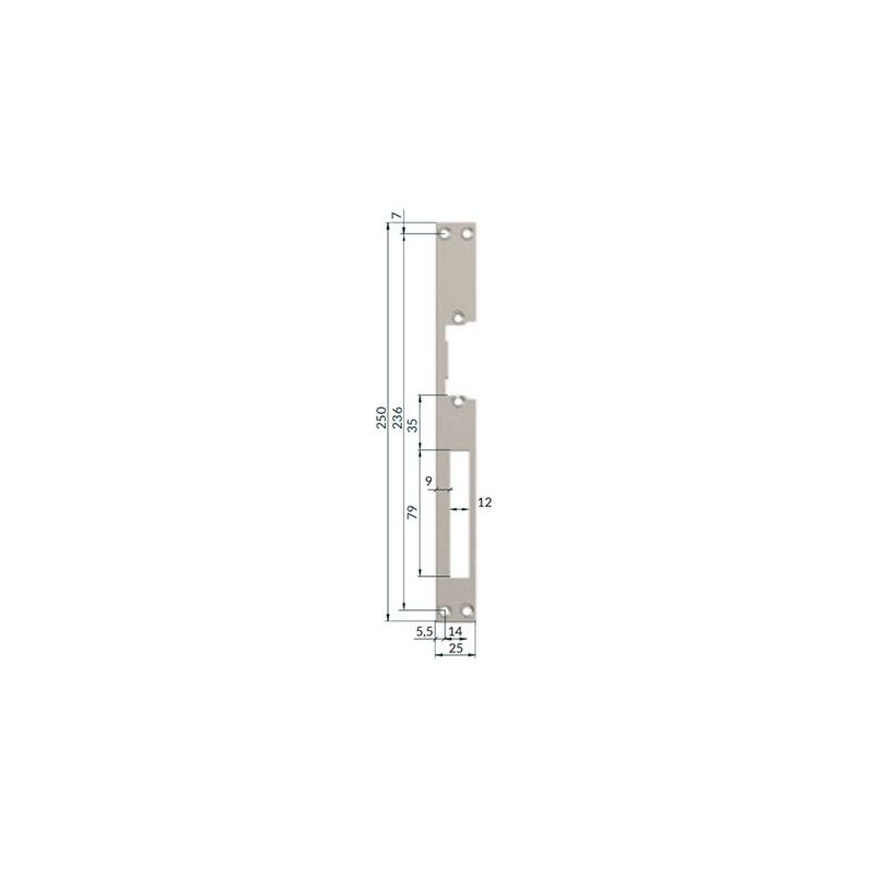 Openers L03X OPENERS. Long reversible front for O&C strikes