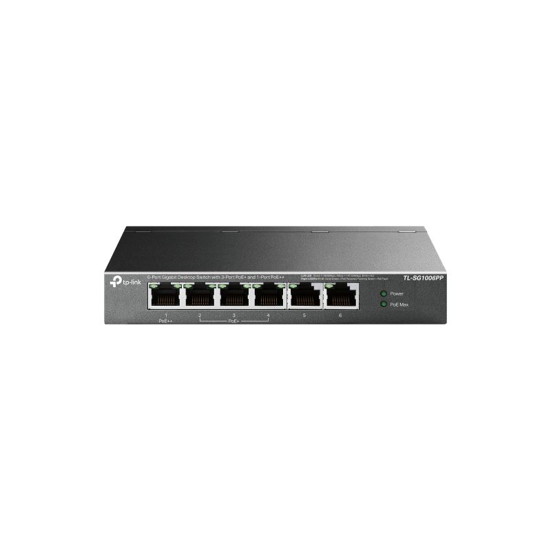 TP-LINK TL-SG1006PP TP-Link TL-SG1006PP. Tipo de switch: Não gerenciado