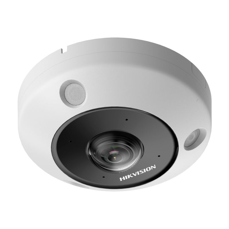 Hikvision Solutions DS-2CD6365G1-IVS(1.16mm) -  Hikvision, Câmara IP Fisheye 6 (2560×2560) Mpx…