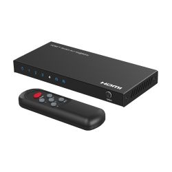 HDMI-SW-4x1-4K60 - HDMI Switch, 4 Entradas HDMI, 1 Salida HDMI,…