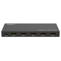 HDMI-SW-4x1-4K60 - HDMI Switch, 4 Entradas HDMI, 1 Salida HDMI,…