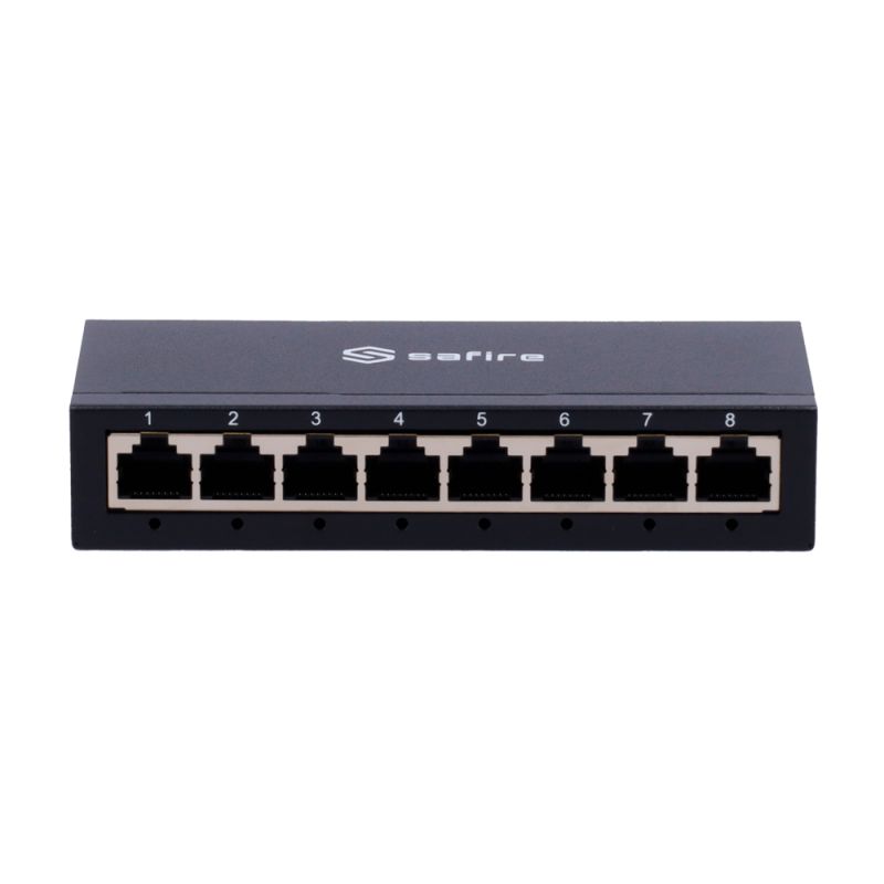 Safire SF-SW08-G-M - Safire Switch de sobremesa, 8 puertos Gigabit,…