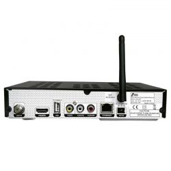 IRIS 2100 4K SAT (S2) Satellite Receiver, 4K FULL HD, H.265, integrated Wi-Fi. 1 USB, 1 RCA, Ethernet