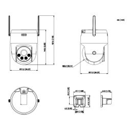 Dahua SD2A500HB-GN-AW-PV-S2 Caméra IP PT 5M H265 PLEINE COULEUR…