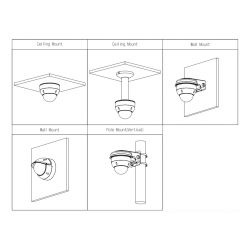 Dahua IPC-HDBW5442H-ZHE-S3 H265 IP Dome 4M WDR140dB Deeplight…