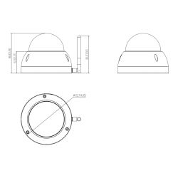 Dahua SD22204DB-GNY-W Domo IP PTZ 2M DN dWDR Starlight 4X 3D…