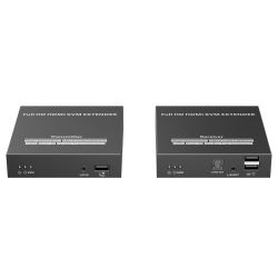 HDMI-EXT-1080p60-KVM150 - Extensor HDMI con KVM, Emisor y receptor, Alcance 150…