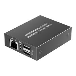 HDMI-EXT-4K30-KVM40 - Extensor HDMI con KVM, Emisor y receptor, Alcance 70…