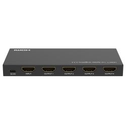 HDMI-SPL-1x4-4K60 - Splitter HDMI, 1 Entrada, 4 Salidas, Resolución…