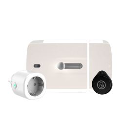 WM-BOLT-WIFI-W - Cerrojo inteligente WiFi, Invisible desde el exterior,…