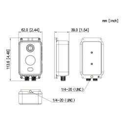 Dahua TPC-KF2241-TB2F2-S3 Cámara Termográfica compacta IP DUAL…