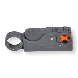 Coaxial cable stripper. Compatible cables: Mini, Midi, RG58, RG59, RG6