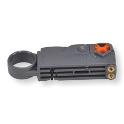 Coaxial cable stripper. Compatible cables: Mini, Midi, RG58, RG59, RG6