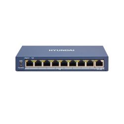 Hyundai HYU-1066 Manageable PoE switch. 8 PoE 100 Mbps ports