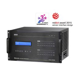 ATEN VM1600A-AT-G A série de soluções de matriz modular da ATEN inclui o comutador de matriz…