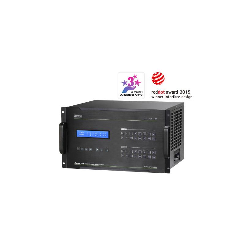 ATEN VM1600A-AT-G ATEN's series of modular matrix solutions includes the VM1600A/VM3200 modular…