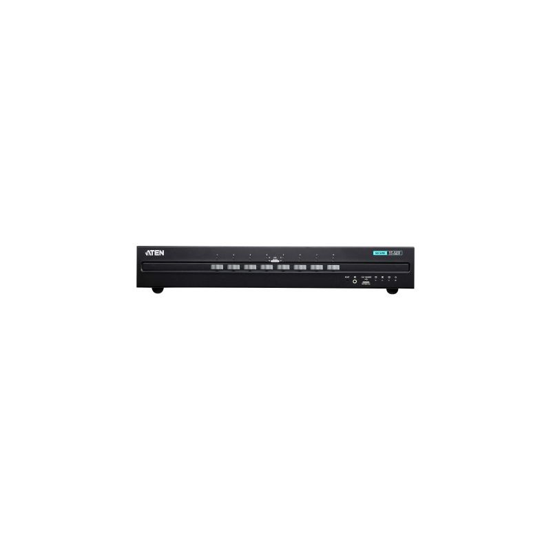 ATEN CS1188DP-AT-G El switch KVM seguro PSS PP v3.0 de ATEN (CS1188DP) se ha diseñado…