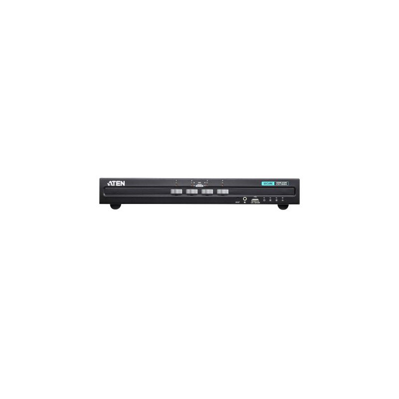 ATEN CS1184H-AT-G El switch KVM seguro PSS PP v3.0 de ATEN (CS1184H) se ha diseñado…